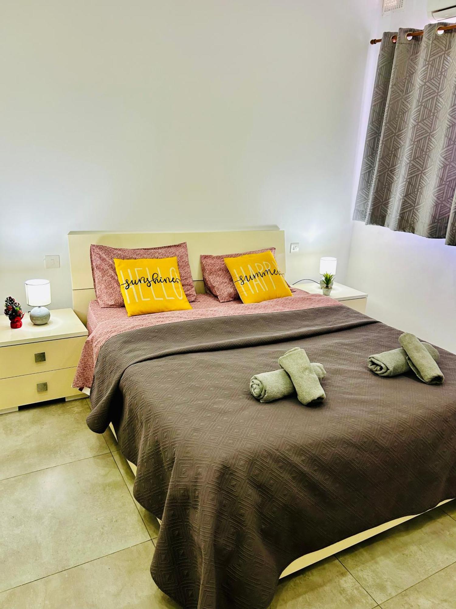 Cosy Seaside Apt, 200M From The Seafront Gzira Exterior foto